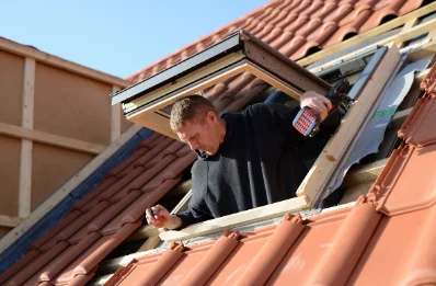 Pose de fenêtres de toit Velux à Cailly